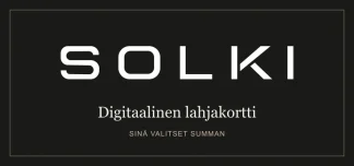 SOLKI digitaalinen lahjakortti – sinä valitset summan